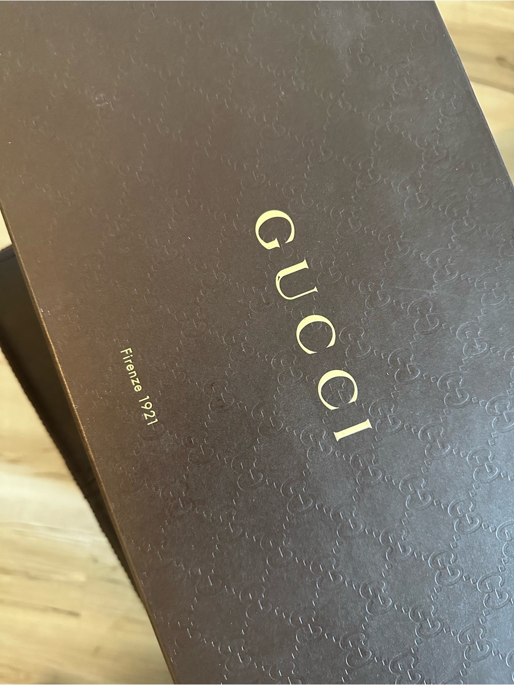 Gucci Brown and Beige Monogram Sneakers - Picture 14 of 15